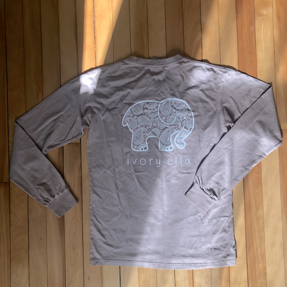 SM Taupe - Ivory Ella Long Sleeve